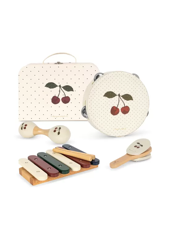 Mūzikas Instrumentu Komplekts Bērniem - Cherry | Konges Slojd KS105016