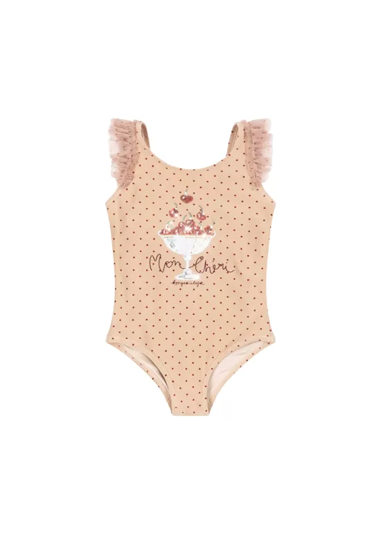 Swimsuit Amandine - Emboldened Dot | Konges Slojd KS105261