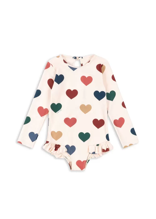 Long Sleeve Swimsuit Manuca - Bon Coeur Coloré | Konges Sløjd KS105466