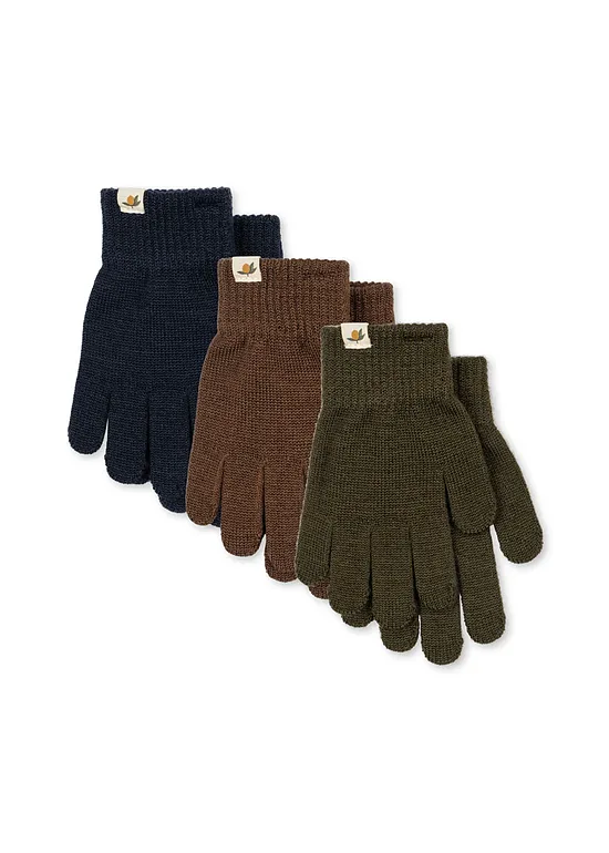 3 Pack Filla Gloves - Konges Slojd - Forest Mix KS105674