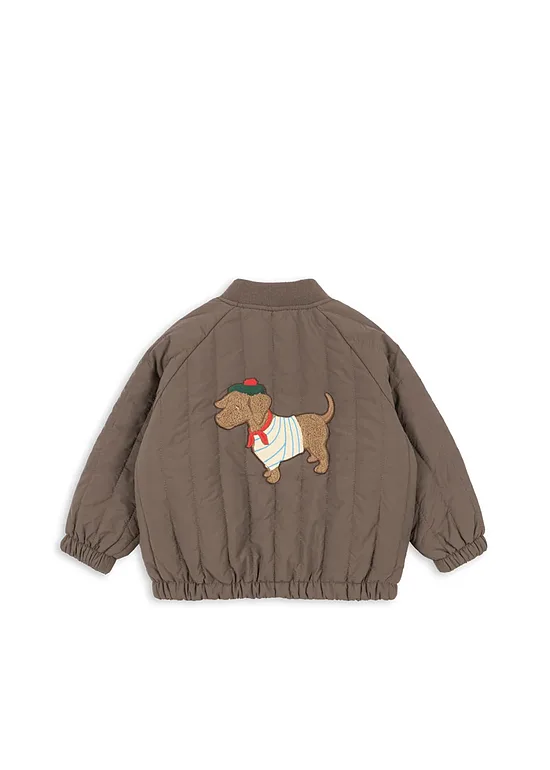 Juno Bomber Jacket - Konges Slojd - Walnut KS105734