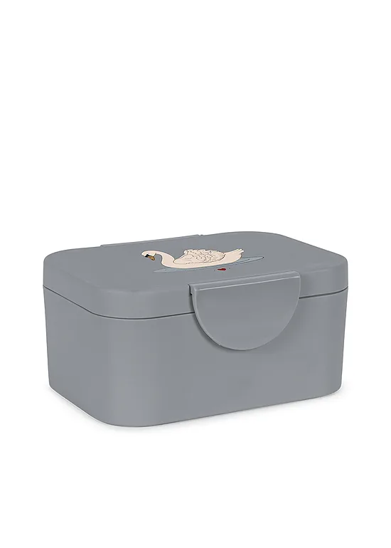 Kids Lunch Box - Swan Blue | Konges Slojd KS105738