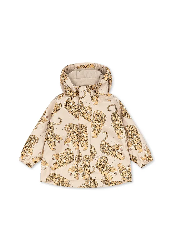 Kids Rainy Palme Rain Jacket - Panthera Beige | Konges Slojd KS105761