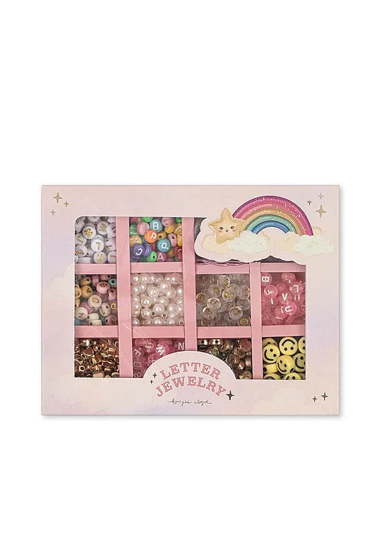 ABC Jewelry Set DIY Kit - Multi | Konges Slojd KS106360