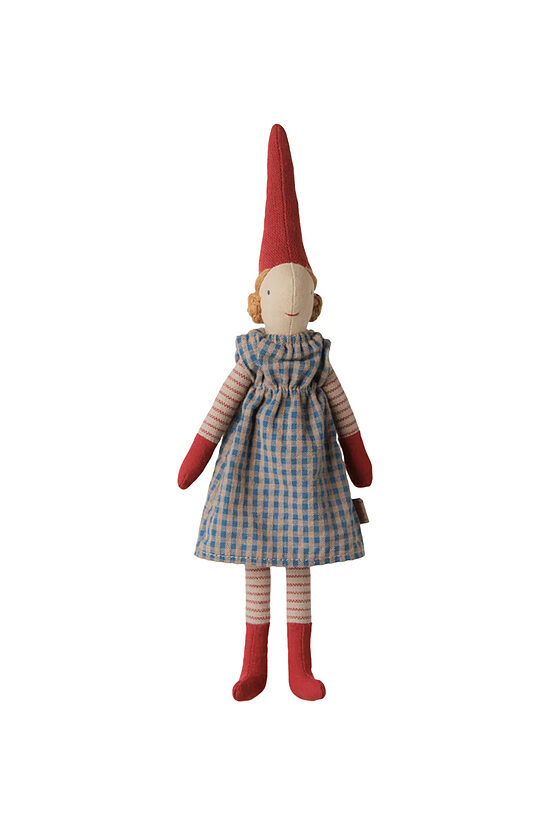 Pixy Girl in Blue Dress, Size 1 - Girl - Blue Dress | Maileg 14-6412-00