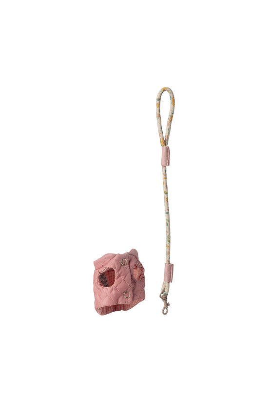 Pet Supply - Harness and Leash, Rose | Maileg 16-6912-00