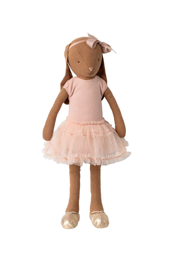 Trusis, Size 3 – Chocolate brown - Ballet suit and skirt rose | Maileg