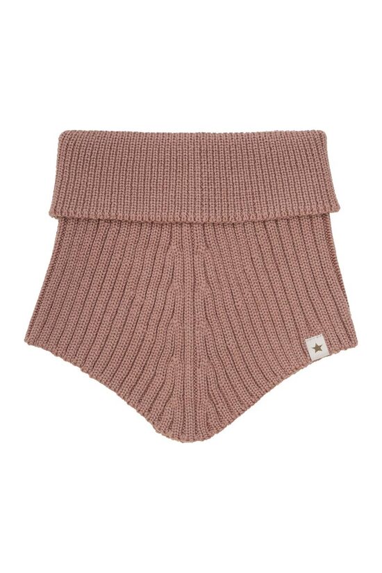 HUTTEliHUT - Neck Warmer Wool Knit - Burlwood