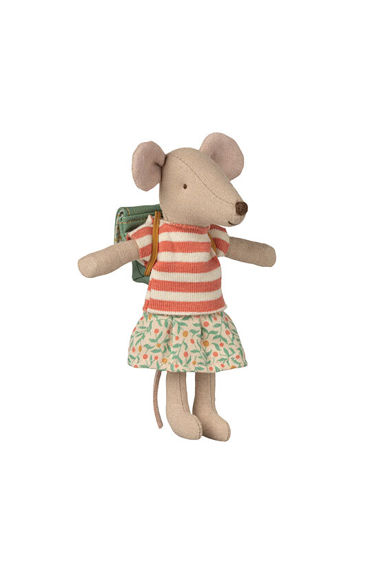 Tricycle Mouse, Big Sister - Green | Maileg 17-6204-00