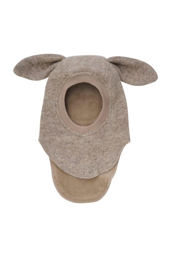 Vilnas Balaklava Ar Zaķa Ausīm - Camel Melange