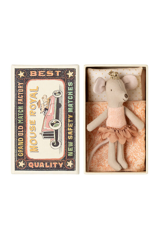 Princess Mouse, Little Sister In Matchbox | Maileg 17-5101-00