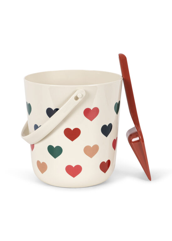Beach Bucket and Shovel Set - Bon Coeur Coloré | Konges Slojd KS104682
