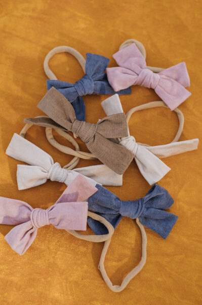 Girls' Headpiece - Fine Velvet (various colors)