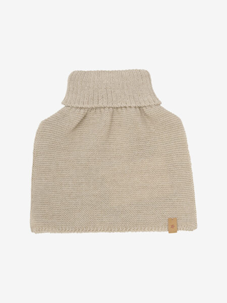 Neck Warmer Wool Knit - HUTTEliHUT - Cement