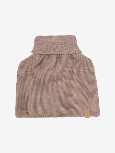 Neck Warmer Wool Knit - HUTTEliHUT - Mahagony rose