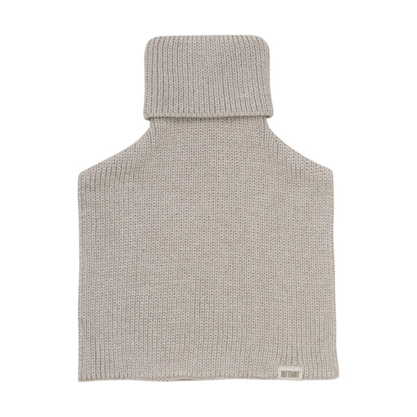 Neck Warmer Wool Knit - HUTTEliHUT - Camel Melange