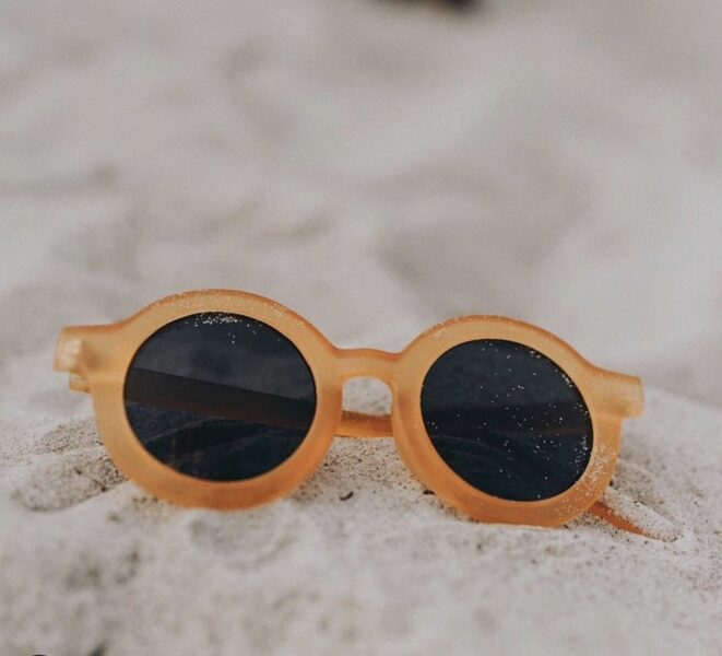 BabyMocs dzeltenas bērnu saulesbrilles [Yellow]