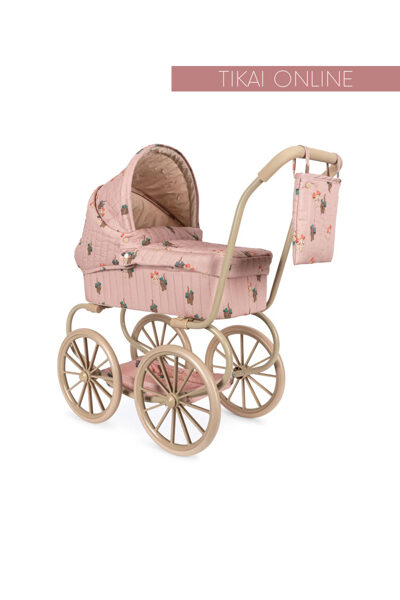 Minnie Doll Pram - Bow Kitty Pink