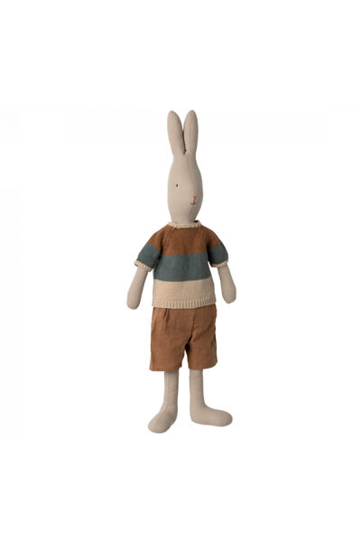 Zaķis size 4 - Maileg - Knitted shirt and shorts