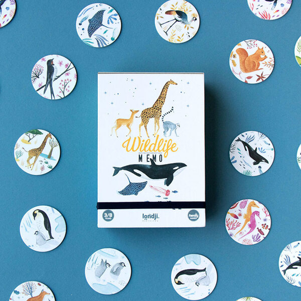 Atmiņu spēle - Londji - WILDLIFE MEMO