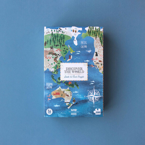 Puzle - Londji - DISCOVER THE WORLD PUZZLE