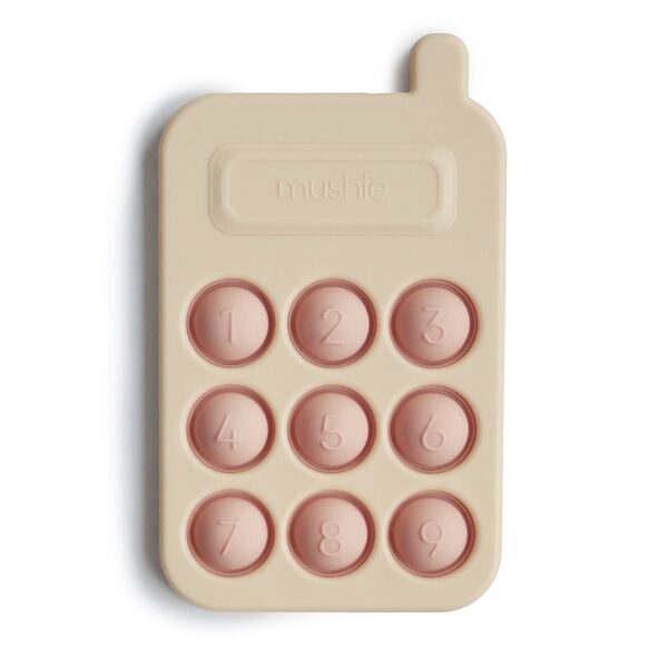 Rotaļlieta - Mushie - Phone Press Toy Blush
