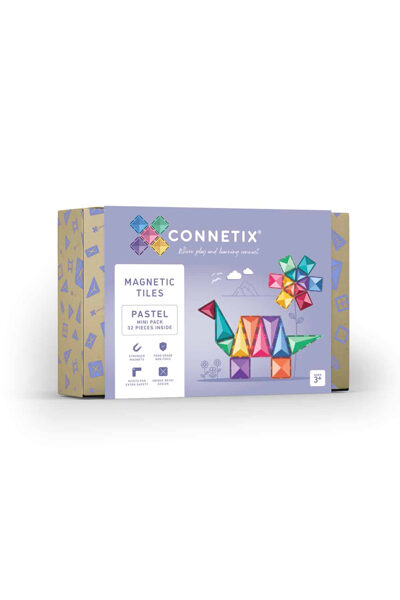 Magnētiskais konstruktors - Connetix - Pastel Mini Pack 32 pcs
