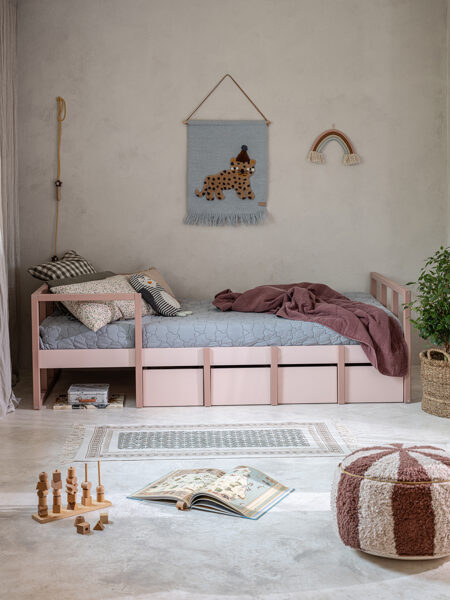 Bērnu Gulta - Tweens - 90x200 / Rozā