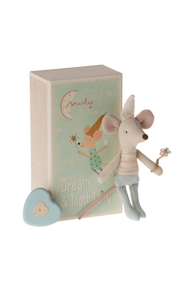 Zobu feja - Maileg - Little brother in matchbox, 17-4105-00