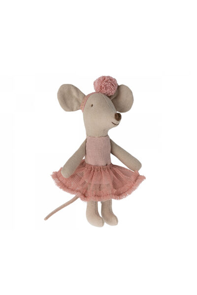 Balerīna - Maileg - Ballerina mouse, Little sister - Rose