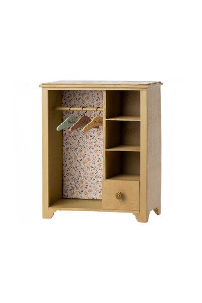 Lielā garderobe - Maileg - Yellow