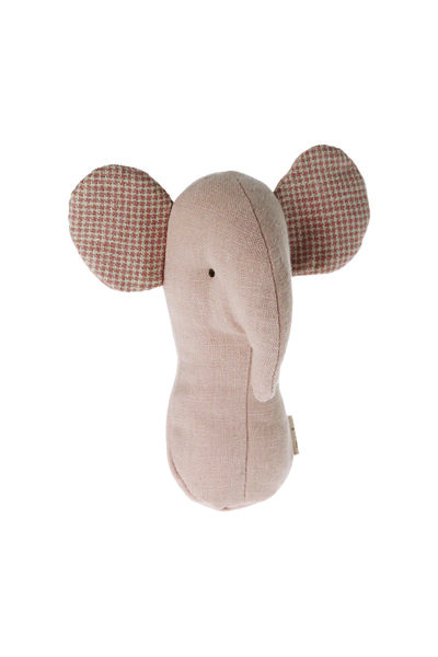 Lullaby friends, Elephant rattle - Rose - Maileg