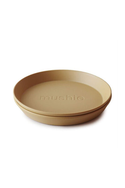 Mushie - šķīvis 2 gb / Mustard