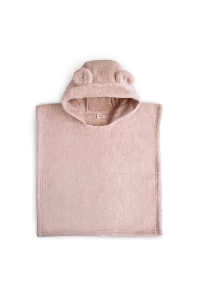 Mushie Poncho Towel - Bear Blush