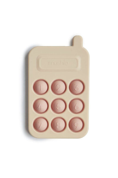 Rotaļlieta - Mushie - Phone Press Toy Blush