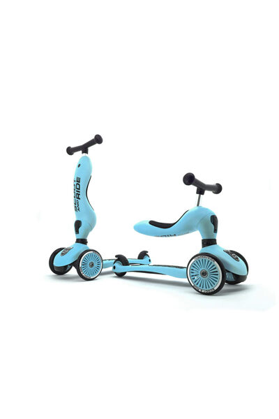  Scoot and Ride - Highway kick 2 in 1 melleņu [Blueberry]