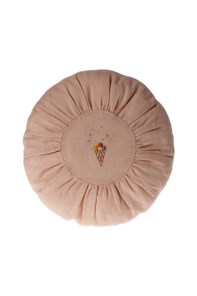 Spilvens - Maileg - Cushion, Round, Small - Rose