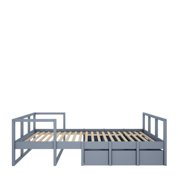 Bērnu Gulta - Tweens - 90x200 / Zila