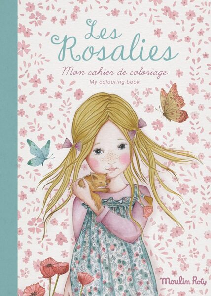 Moulin Roty - Colouring book Les Rosalies 